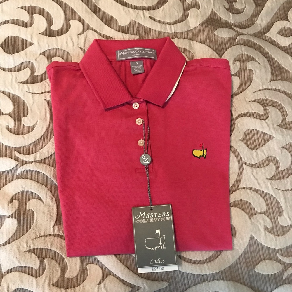 NWT Women’s Masters pink Shirt Size S 🏌🏼‍♀️⛳️